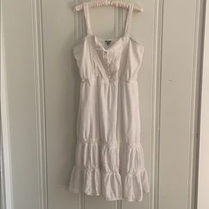 White cotton aerie dress